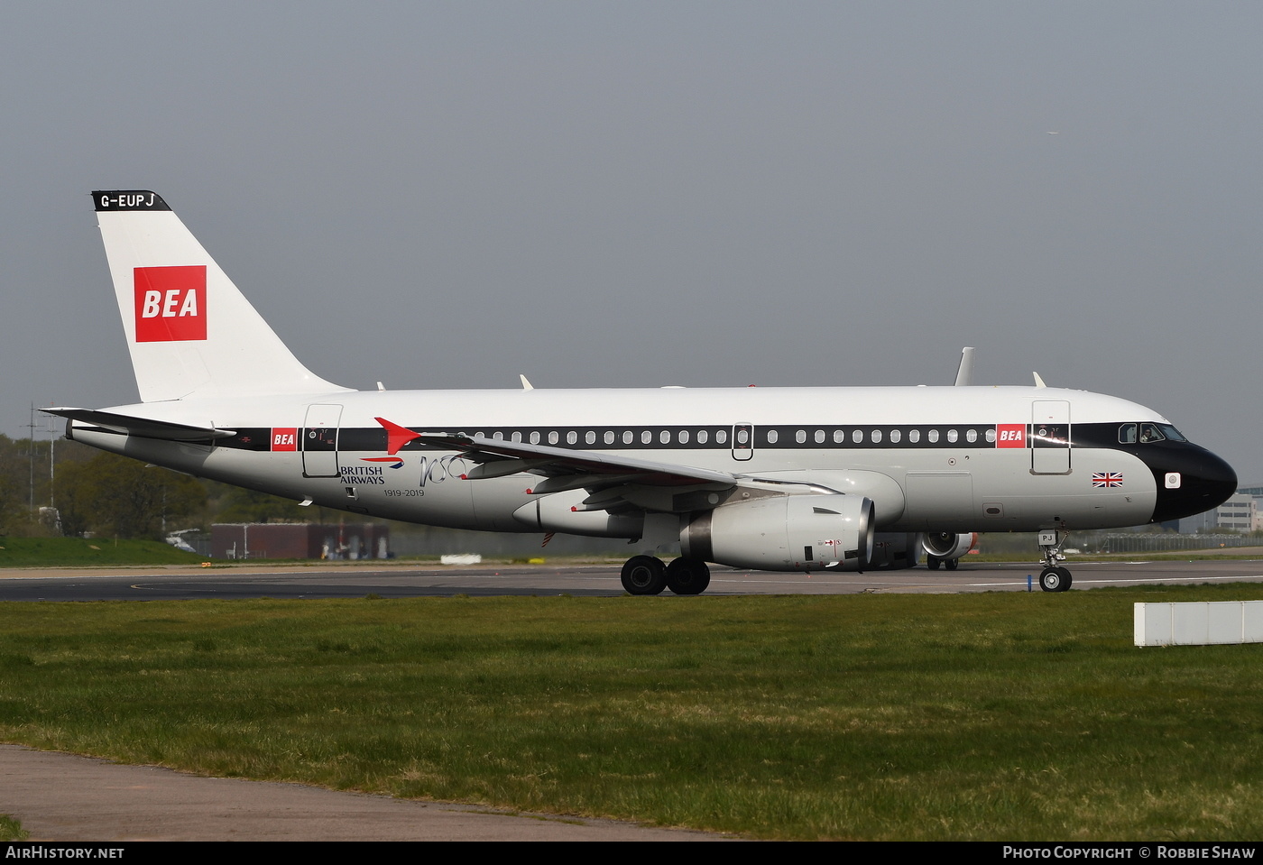 Aircraft Photo of G-EUPJ | Airbus A319-131 | British Airways | BEA - British European Airways | AirHistory.net #176745