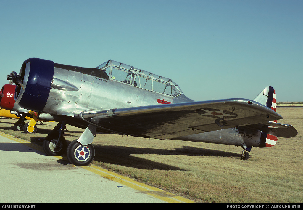 Aircraft Photo of N3195G | North American SNJ-5 Texan | USA - Air Force | AirHistory.net #176756