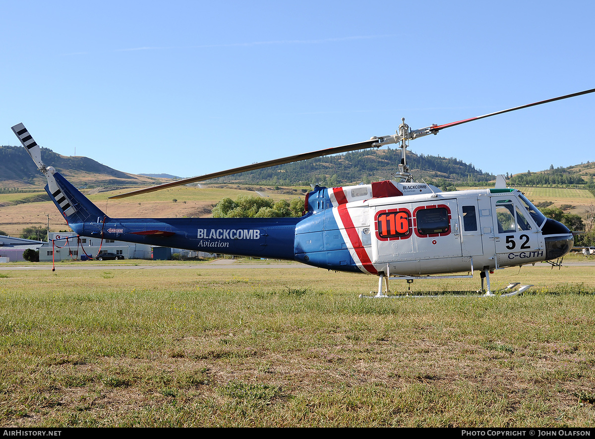 Aircraft Photo of C-GJTH | Bell 205A-1 | Blackcomb Aviation | AirHistory.net #176763