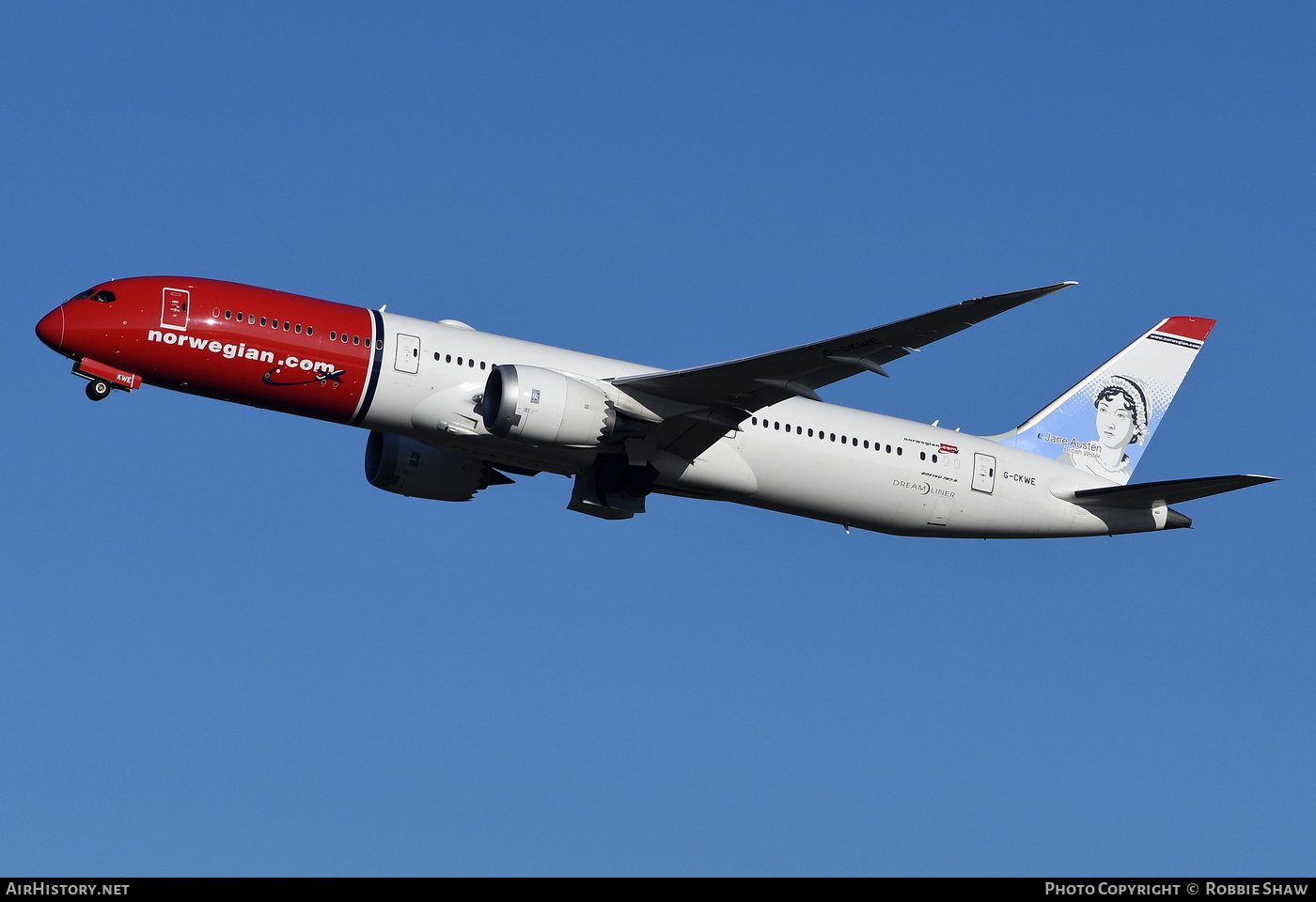 Aircraft Photo of G-CKWE | Boeing 787-9 Dreamliner | Norwegian | AirHistory.net #176775