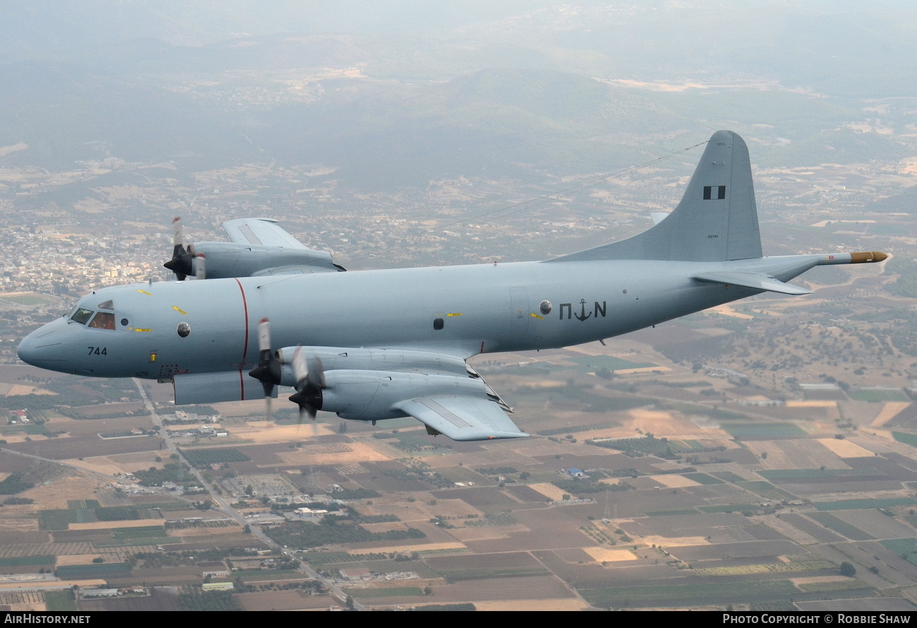 Aircraft Photo of 152744 / 744 | Lockheed P-3B-HN Orion | Greece - Navy | AirHistory.net #176782