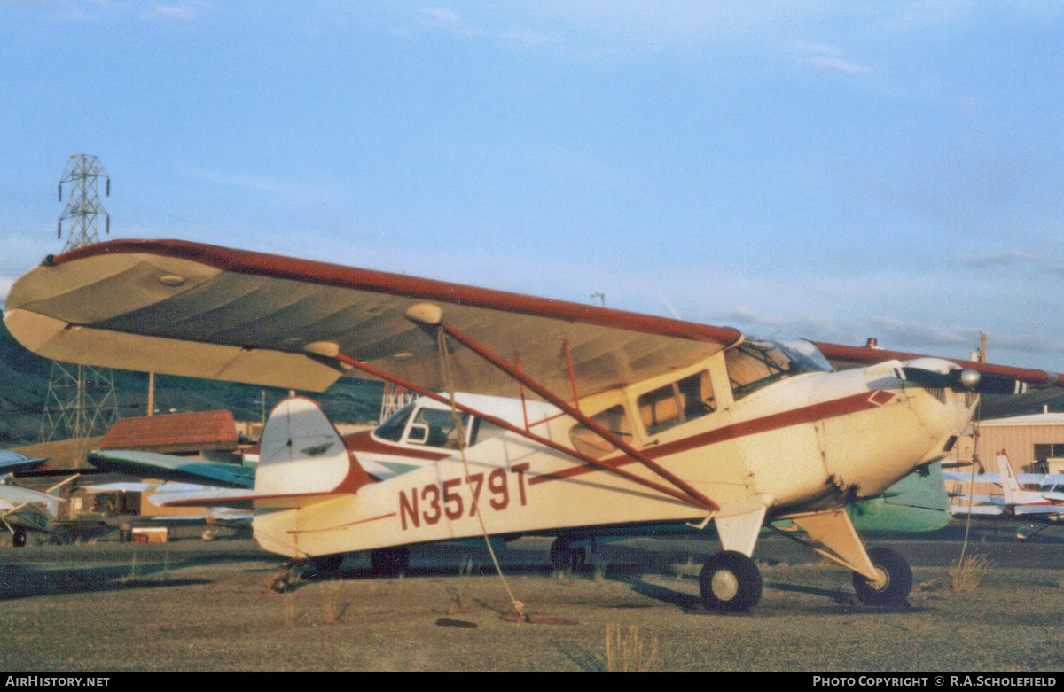 Aircraft Photo of N3579T | Taylorcraft F-19 | AirHistory.net #176784