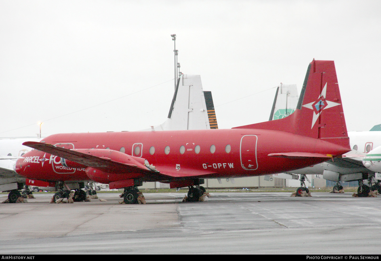 Aircraft Photo of G-OPFW | Hawker Siddeley HS-748 Srs2A/266 | Parcelforce | AirHistory.net #176787