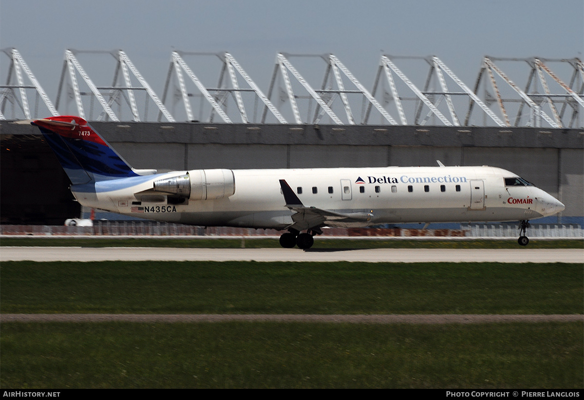 Aircraft Photo of N435CA | Bombardier CRJ-100LR (CL-600-2B19) | Delta Connection | AirHistory.net #176805