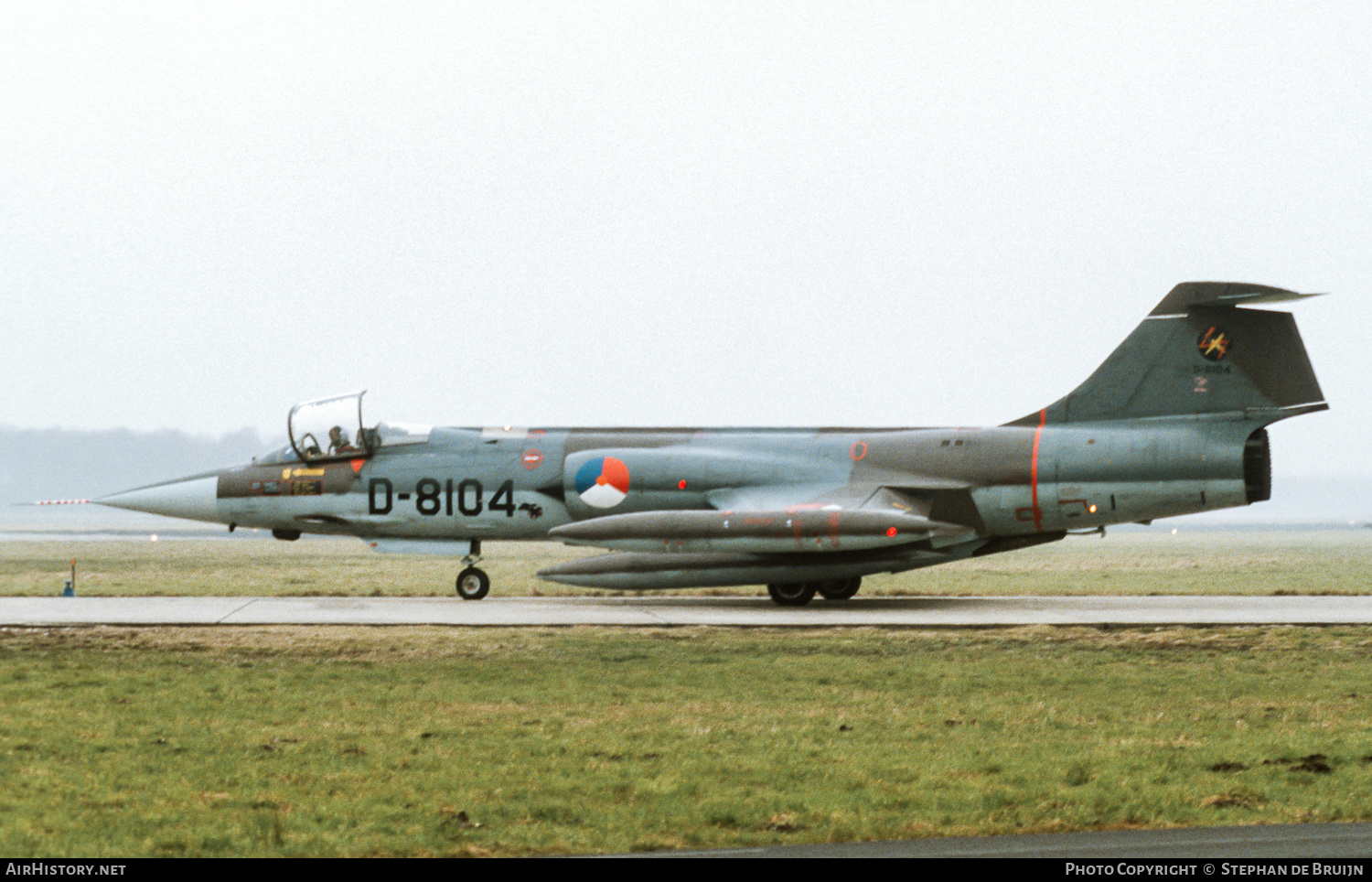 Aircraft Photo of D-8104 | Lockheed F-104G Starfighter | Netherlands - Air Force | AirHistory.net #176854