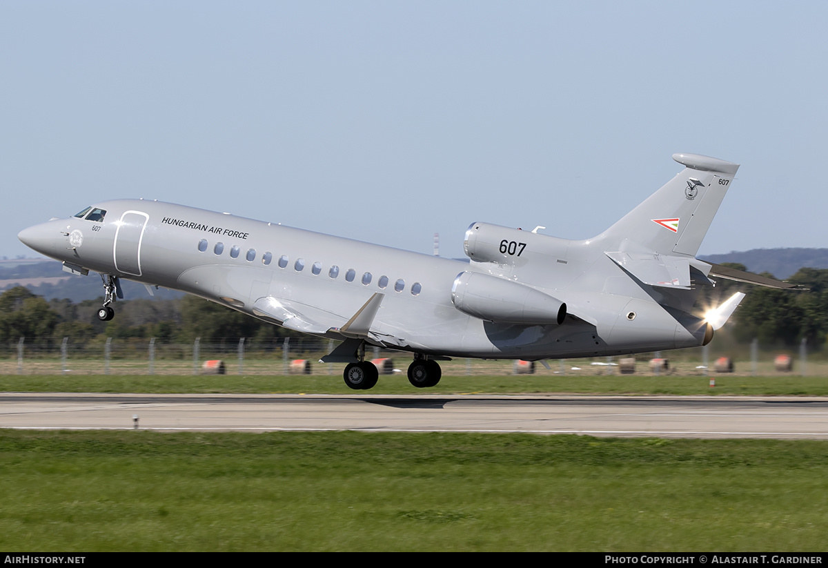 Aircraft Photo of 607 | Dassault Falcon 7X | Hungary - Air Force | AirHistory.net #176862