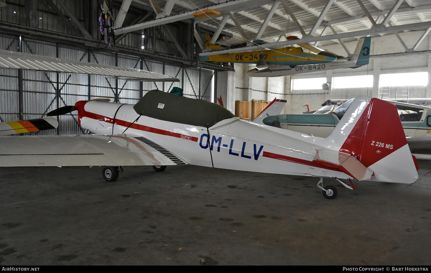 Aircraft Photo of OM-LLV | Zlin Z-226MS Trener | AirHistory.net #176885