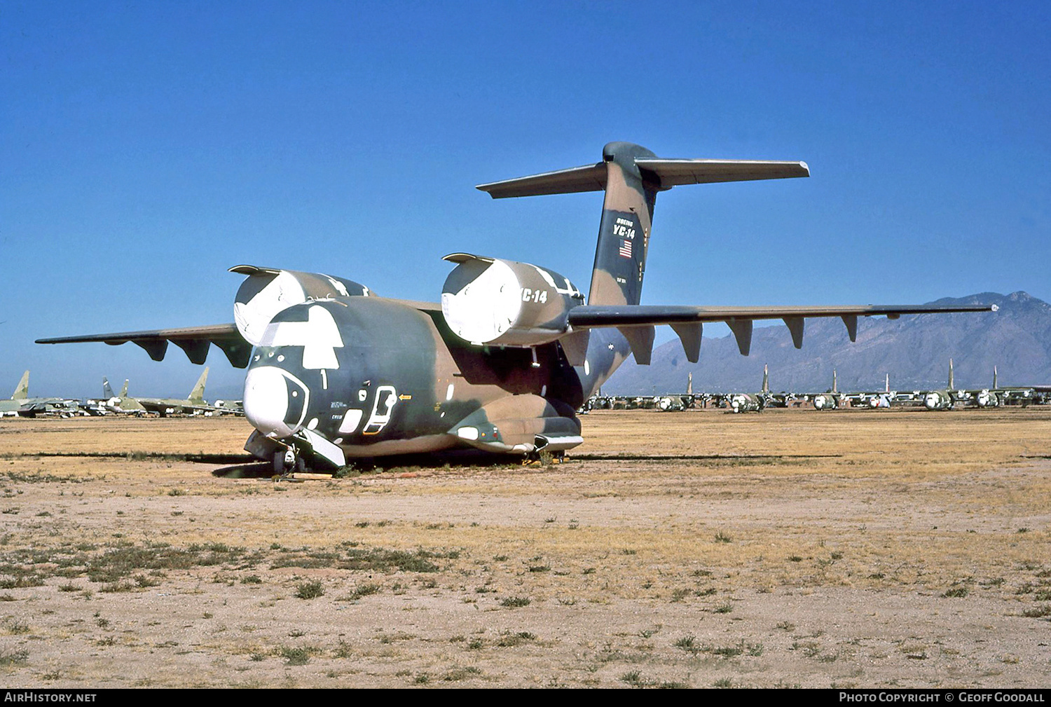 Aircraft Photo of 72-1874 / 01874 | Boeing YC-14A | USA - Air Force | AirHistory.net #176915