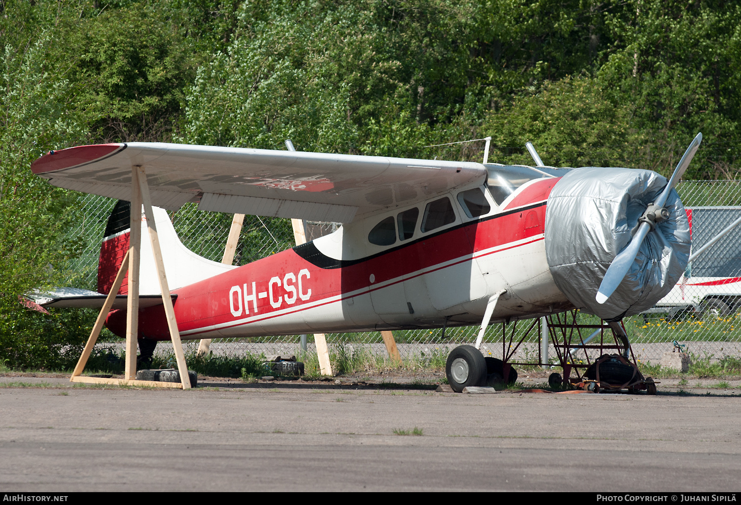 Aircraft Photo of OH-CSC | Cessna 195B | AirHistory.net #176918