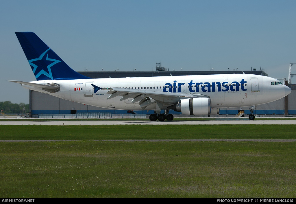 Aircraft Photo of C-FDAT | Airbus A310-308 | Air Transat | AirHistory.net #176927