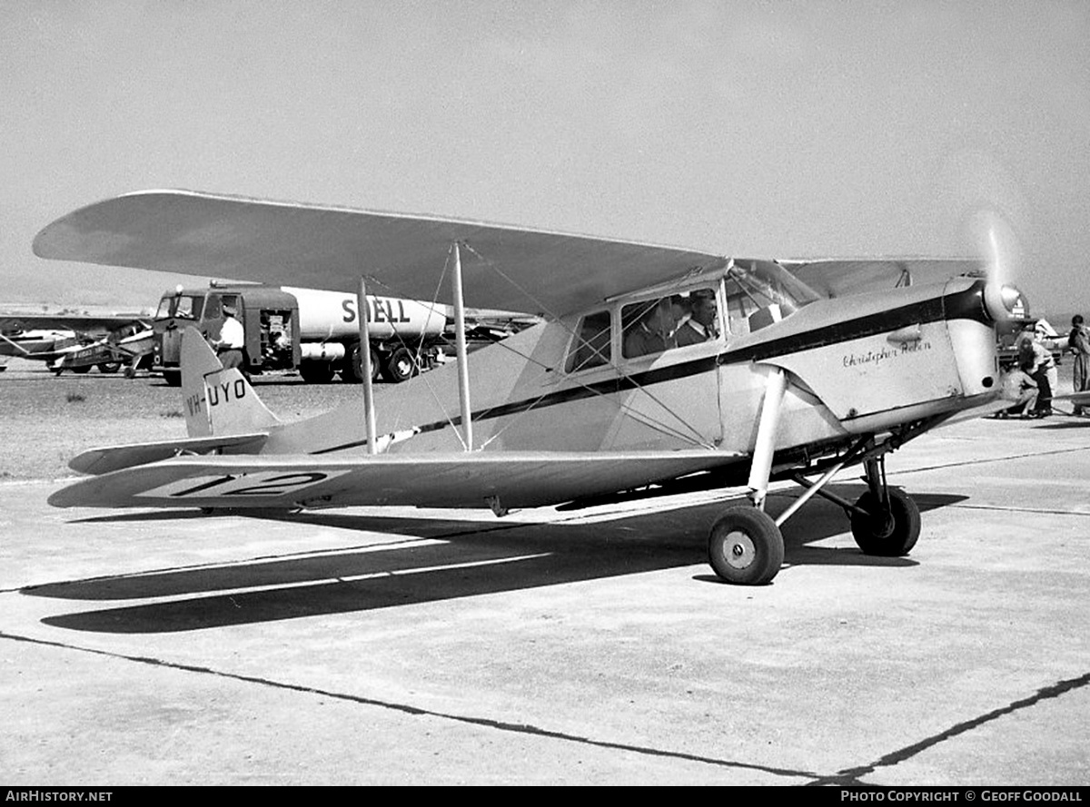 Aircraft Photo of VH-UYO | De Havilland D.H. 87B Hornet Moth | AirHistory.net #176929