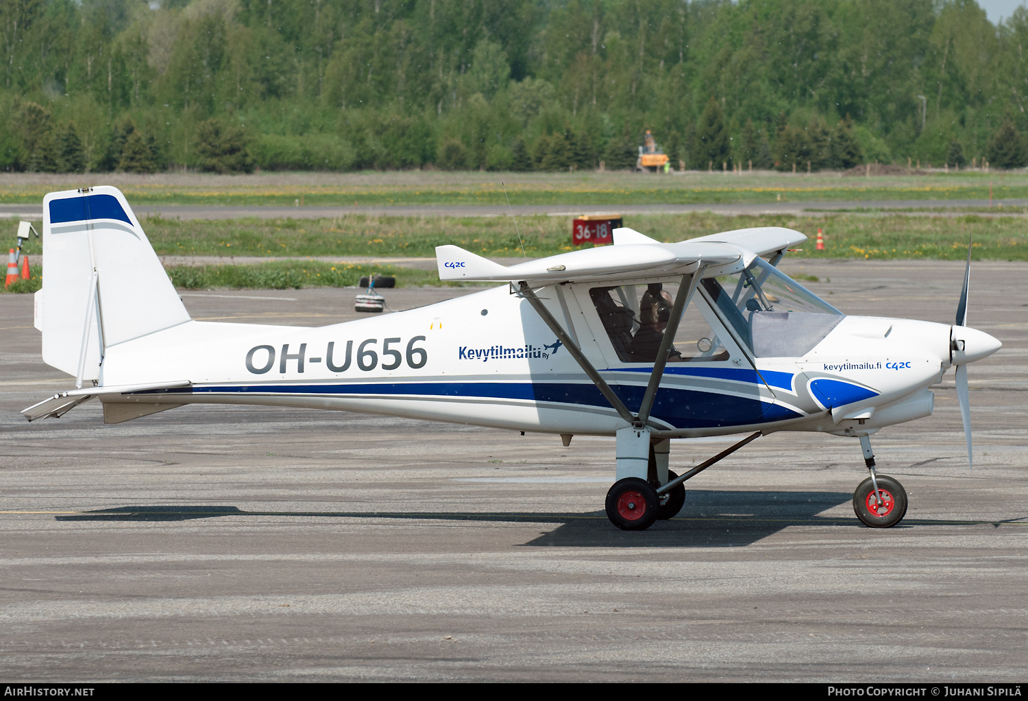 Aircraft Photo of OH-U656 | Comco Ikarus C42C | Kevytilmailu (KILA) | AirHistory.net #176941
