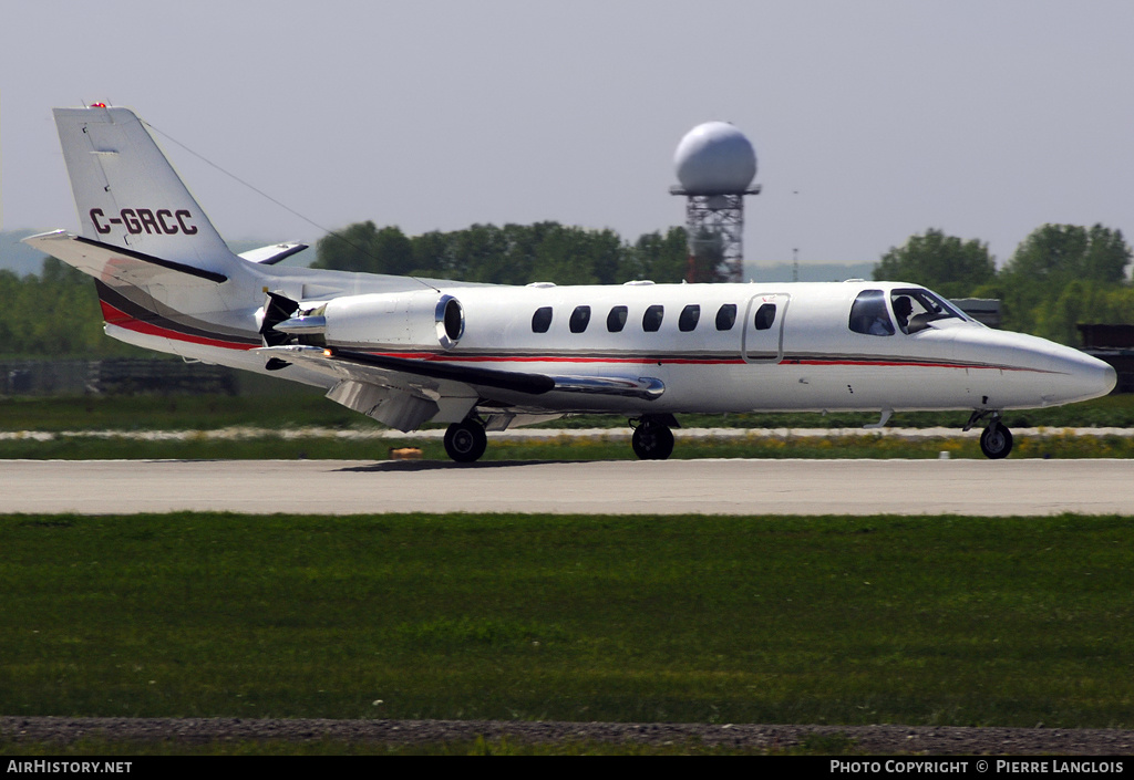 Aircraft Photo of C-GRCC | Cessna 560 Citation Ultra | AirHistory.net #176951