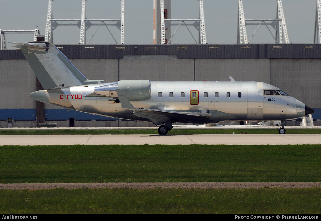 Aircraft Photo of C-FYUD | Canadair Challenger 601-3A ER (CL-600-2B16) | AirHistory.net #176961