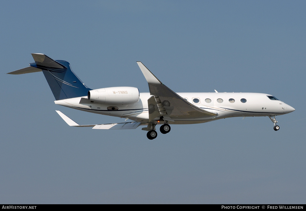 Aircraft Photo of M-YNNS | Gulfstream Aerospace G650 (G-VI) | AirHistory.net #176980