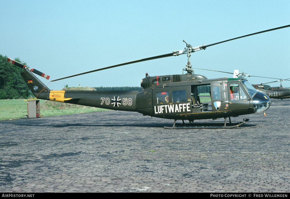 Aircraft Photo of 7058 | Bell UH-1D Iroquois | Germany - Air Force | AirHistory.net #177003