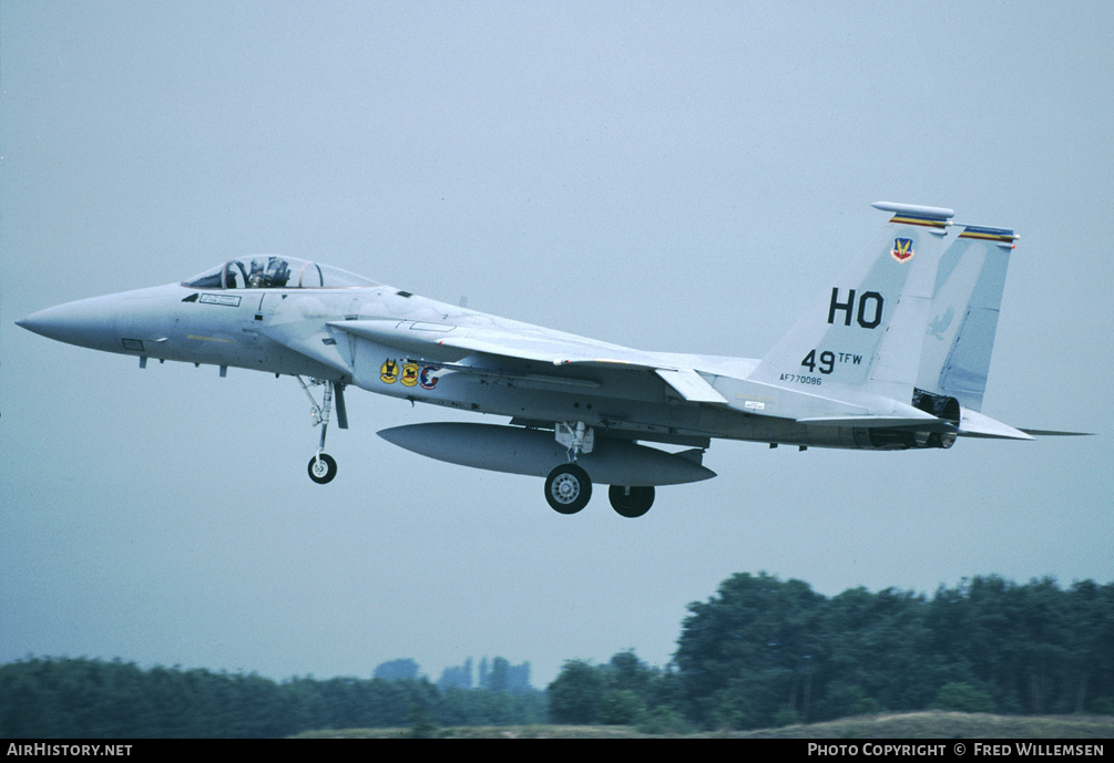 Aircraft Photo of 77-0086 / AF770086 | McDonnell Douglas F-15A Eagle | USA - Air Force | AirHistory.net #177004
