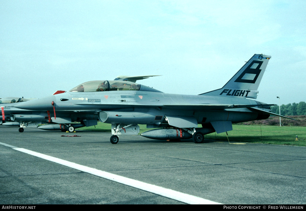 Aircraft Photo of FB-19 | General Dynamics F-16B Fighting Falcon | Belgium - Air Force | AirHistory.net #177008