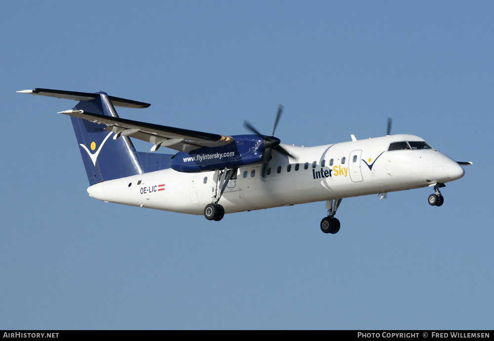 Aircraft Photo of OE-LIC | Bombardier DHC-8-314Q Dash 8 | InterSky | AirHistory.net #177017