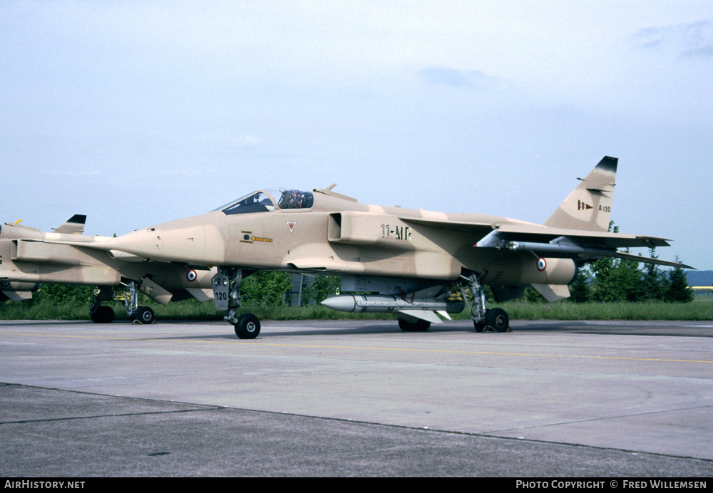 Aircraft Photo of A120 | Sepecat Jaguar A | France - Air Force | AirHistory.net #177042