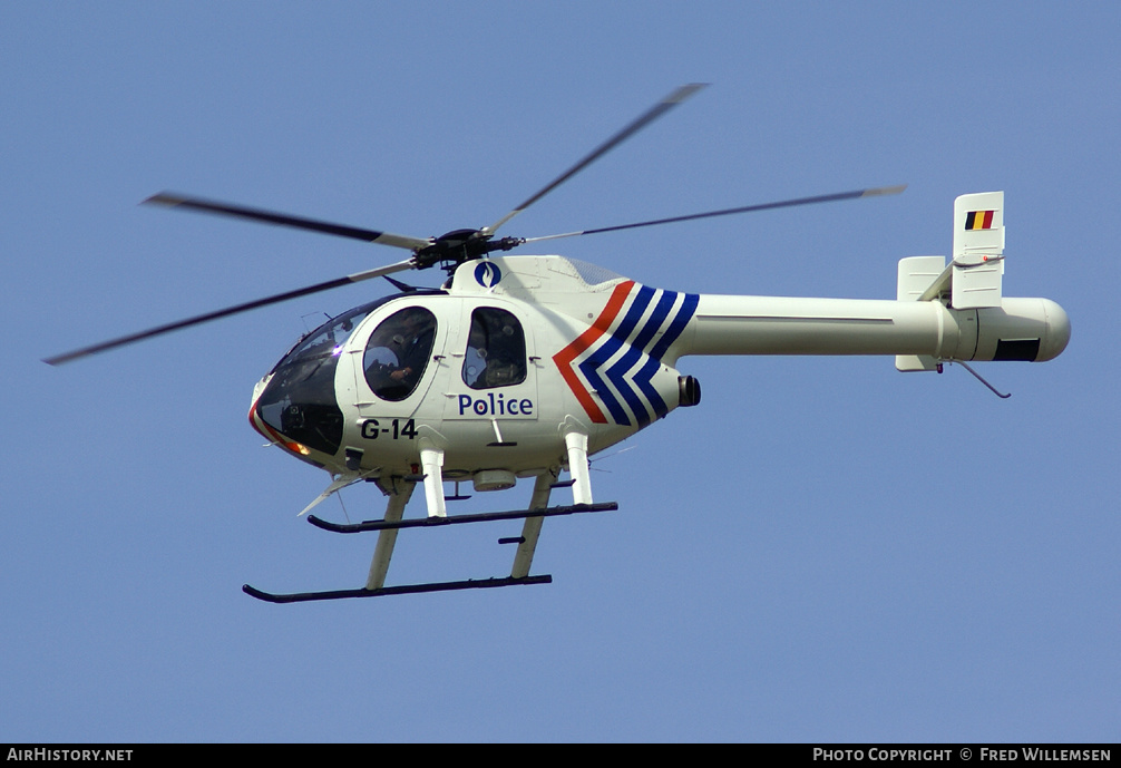 Aircraft Photo of G-14 | McDonnell Douglas MD-520N | Belgium - Politie/Police | AirHistory.net #177043