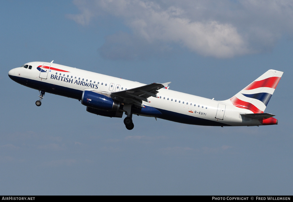 Aircraft Photo of G-EUYI | Airbus A320-232 | British Airways | AirHistory.net #177052