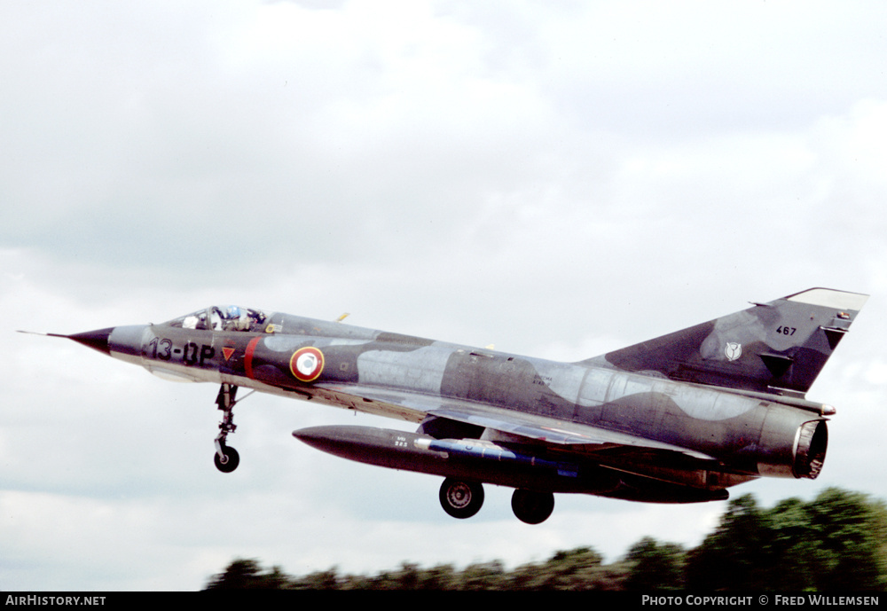 Aircraft Photo of 467 | Dassault Mirage IIIE | France - Air Force | AirHistory.net #177056