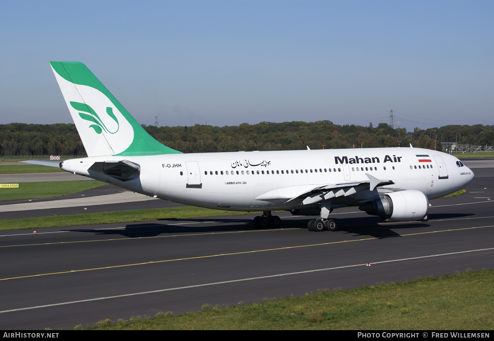 Aircraft Photo of F-OJHH | Airbus A310-304 | Mahan Air | AirHistory.net #177061