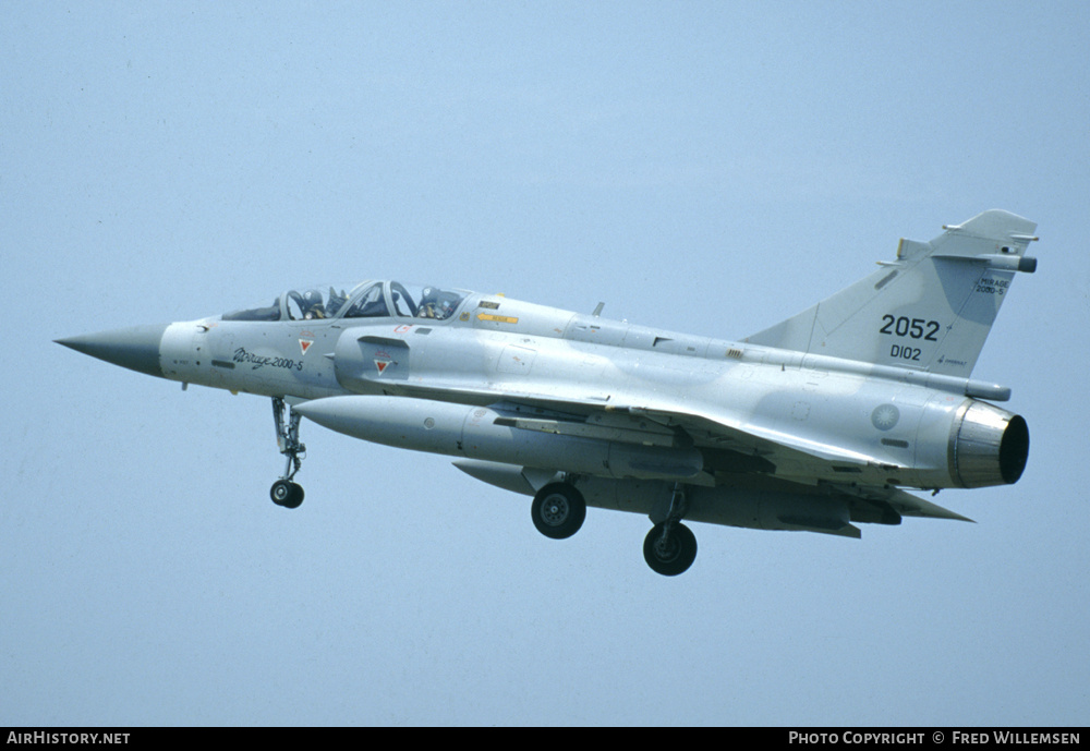 Aircraft Photo of 2052 | Dassault Mirage 2000-5DI | Taiwan - Air Force | AirHistory.net #177063
