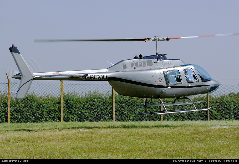 Aircraft Photo of G-REMH | Bell 206B-3 JetRanger III | AirHistory.net #177072