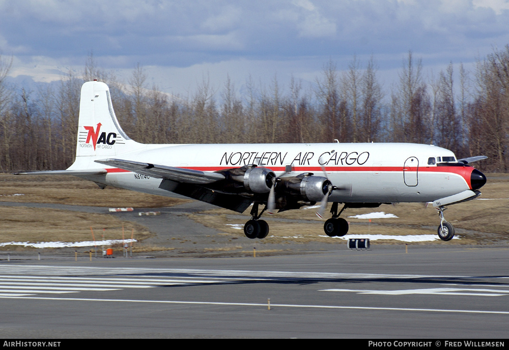 Aircraft Photo of N6174C | Douglas DC-6A | Northern Air Cargo - NAC | AirHistory.net #177074