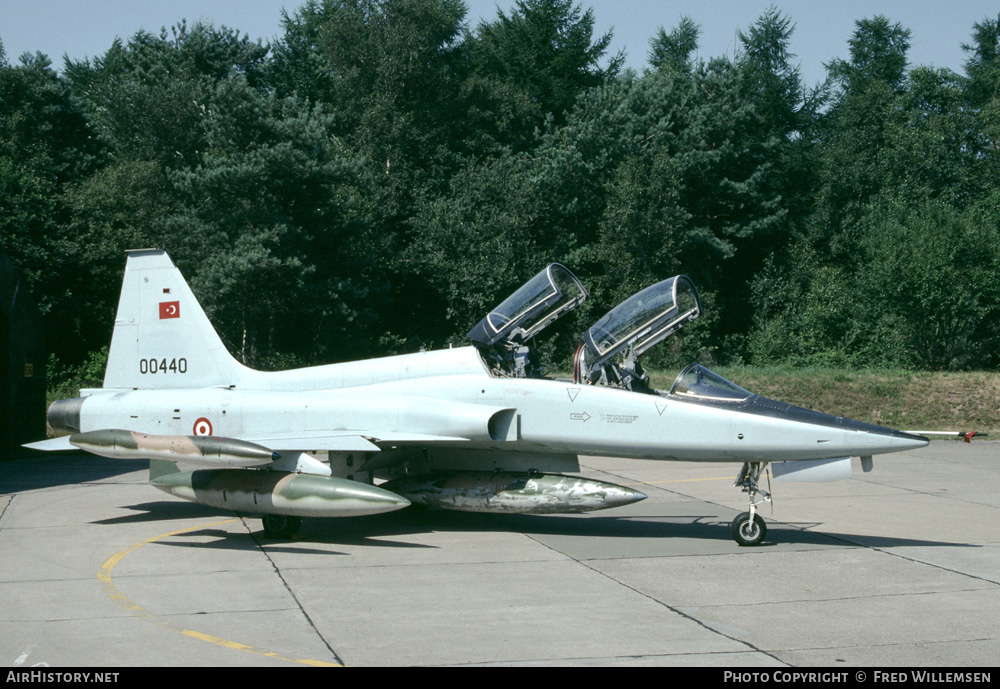 Aircraft Photo of 72-0440 | Northrop F-5B Freedom Fighter | Turkey - Air Force | AirHistory.net #177077