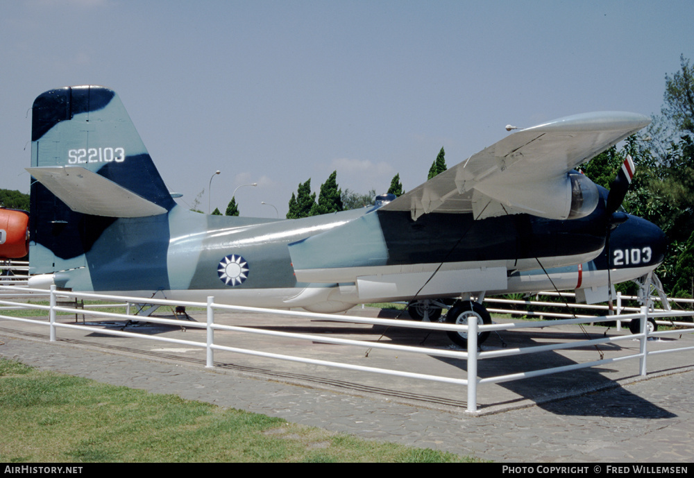 Aircraft Photo of S22103 / 2103 | Grumman S-2A Tracker | Taiwan - Navy | AirHistory.net #177078