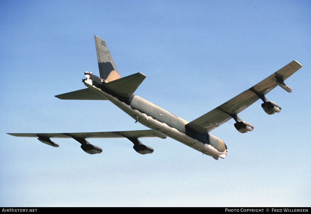 Aircraft Photo of 58-0167 / 80167 | Boeing B-52G Stratofortress | USA - Air Force | AirHistory.net #177080