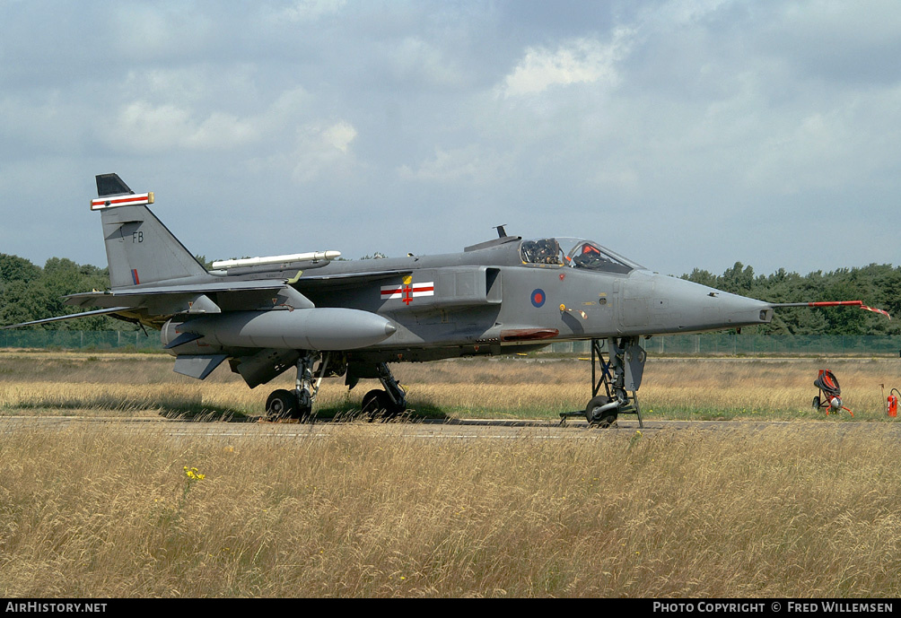 Aircraft Photo of XZ117 | Sepecat Jaguar GR3A | UK - Air Force | AirHistory.net #177081