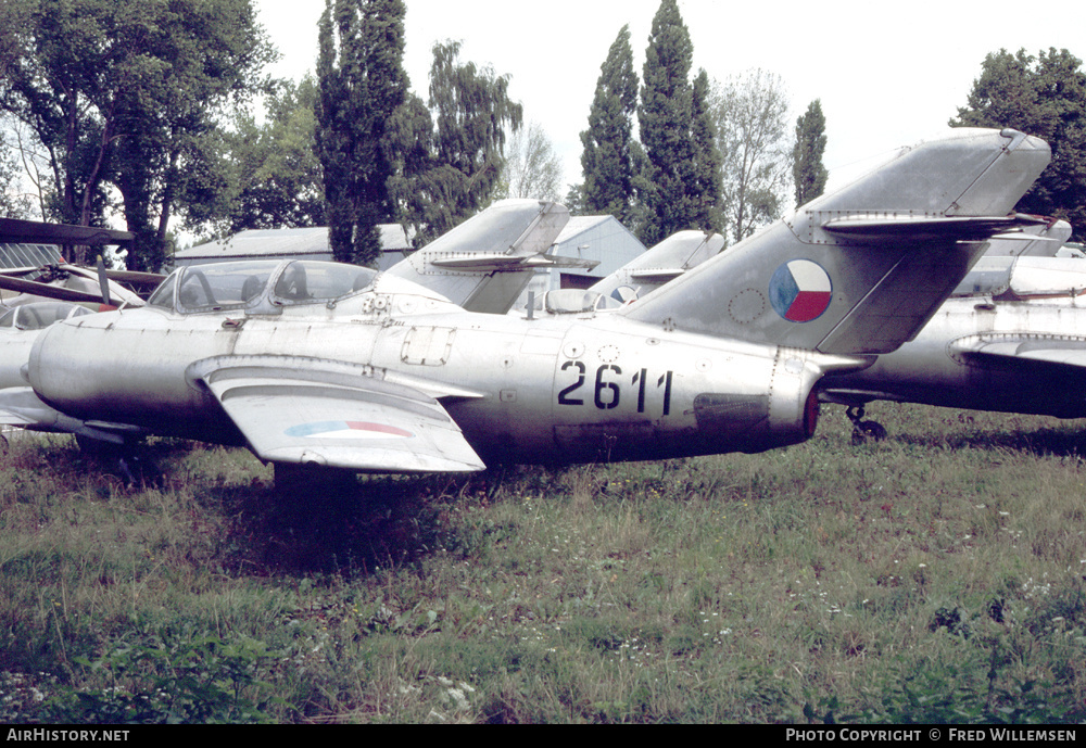 Aircraft Photo of 2611 | Mikoyan-Gurevich MiG-15UTI | Czechoslovakia - Air Force | AirHistory.net #177093
