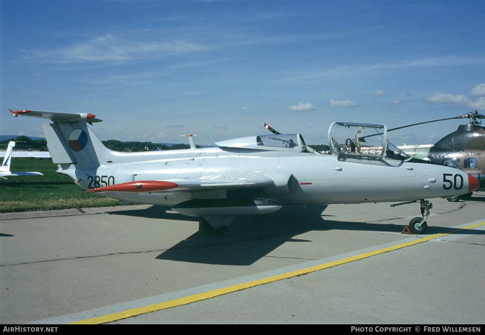 Aircraft Photo of 2850 | Aero L-29 Delfin | Czechia - Air Force | AirHistory.net #177100