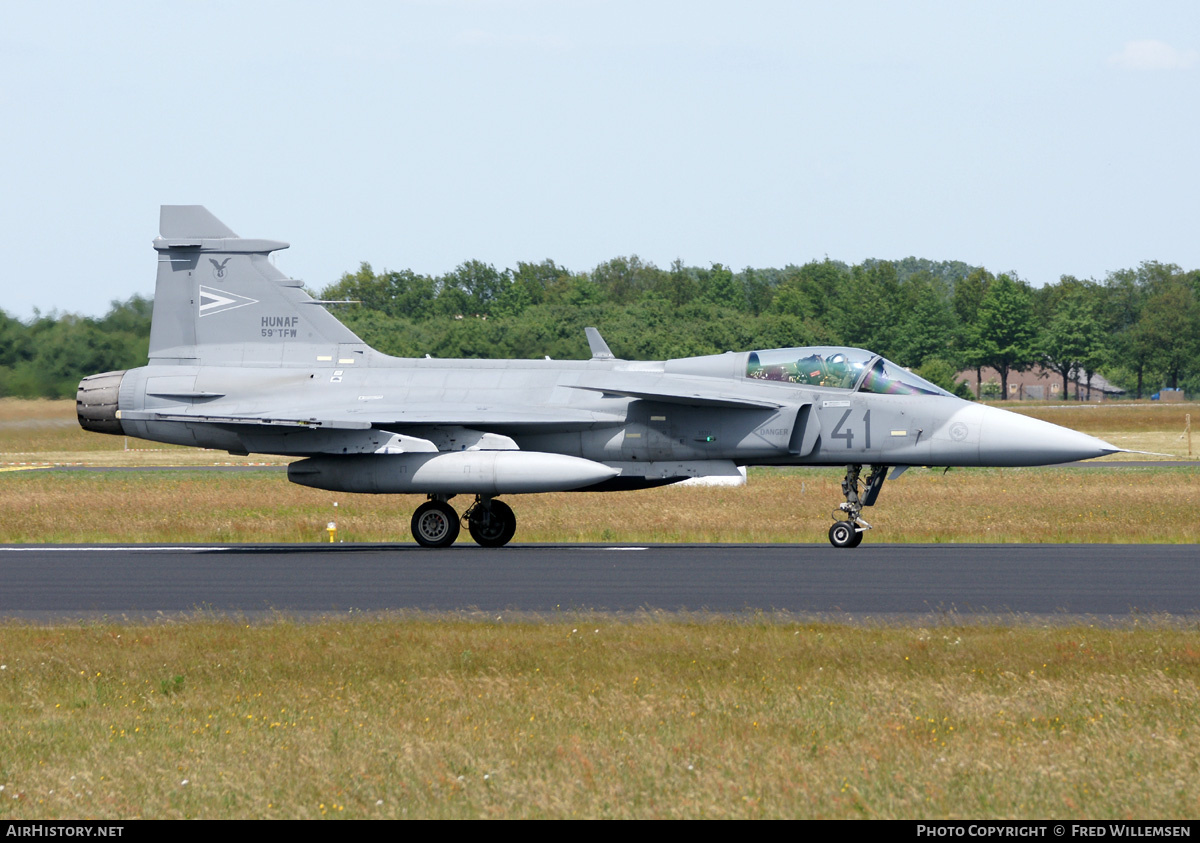 Aircraft Photo of 41 | Saab JAS 39C Gripen | Hungary - Air Force | AirHistory.net #177105