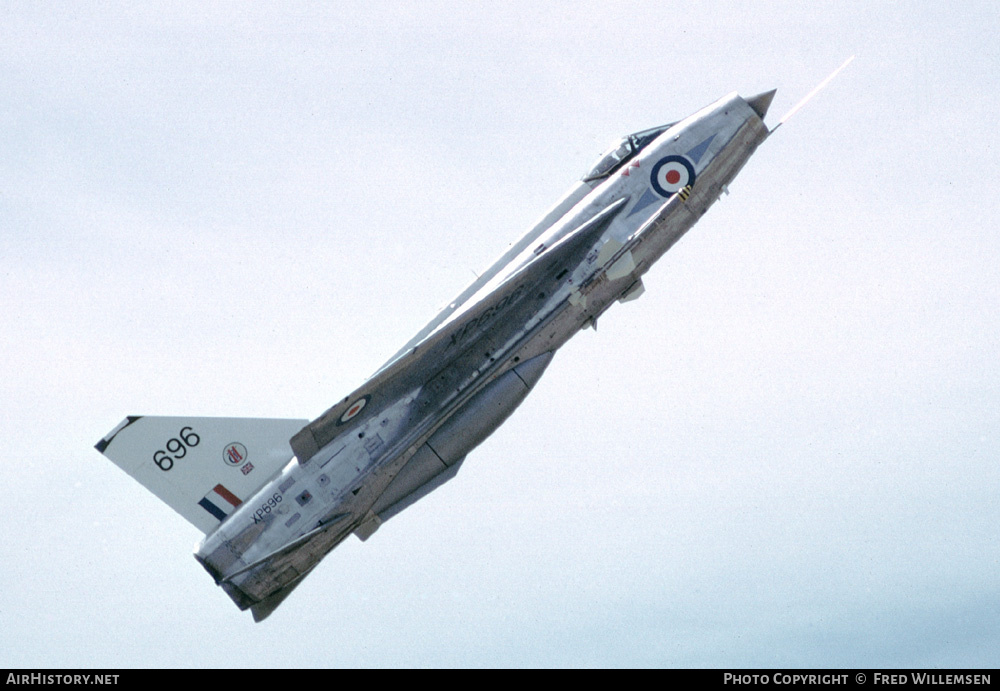 Aircraft Photo of XP696 | English Electric Lightning F3 | UK - Air Force | AirHistory.net #177106