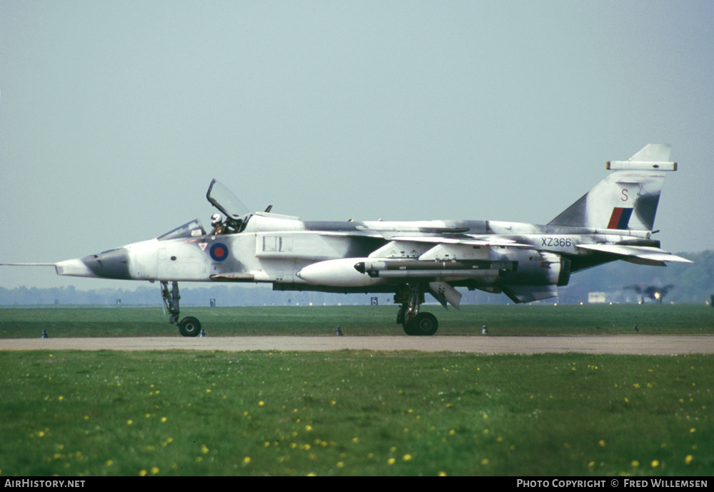 Aircraft Photo of XZ366 | Sepecat Jaguar GR1A | UK - Air Force | AirHistory.net #177109