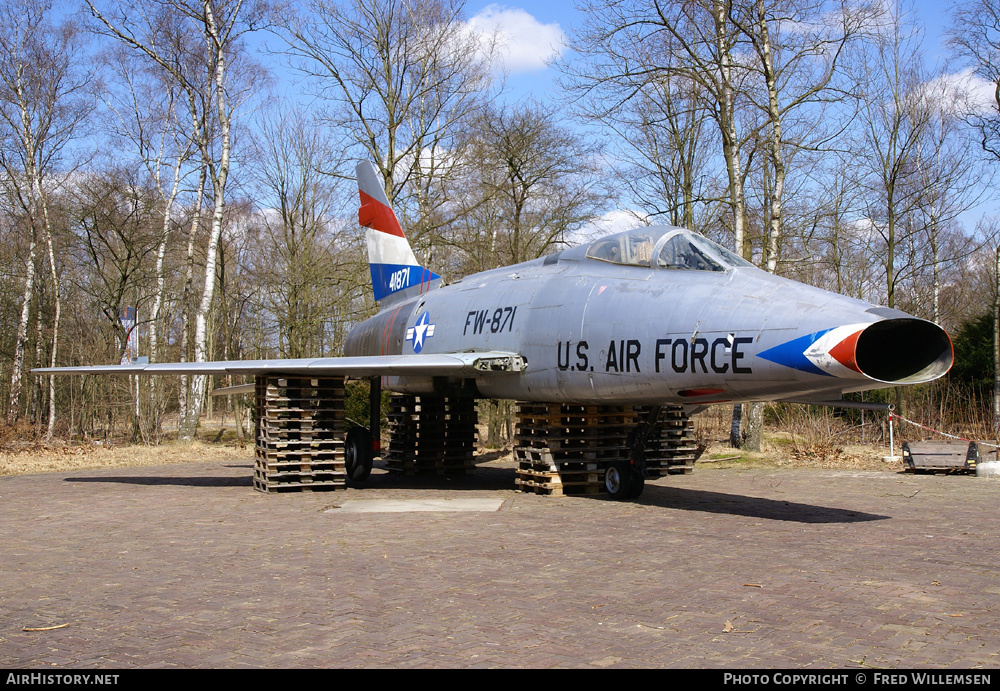 Aircraft Photo of 54-1871 / 41871 | North American F-100D Super Sabre | USA - Air Force | AirHistory.net #177112