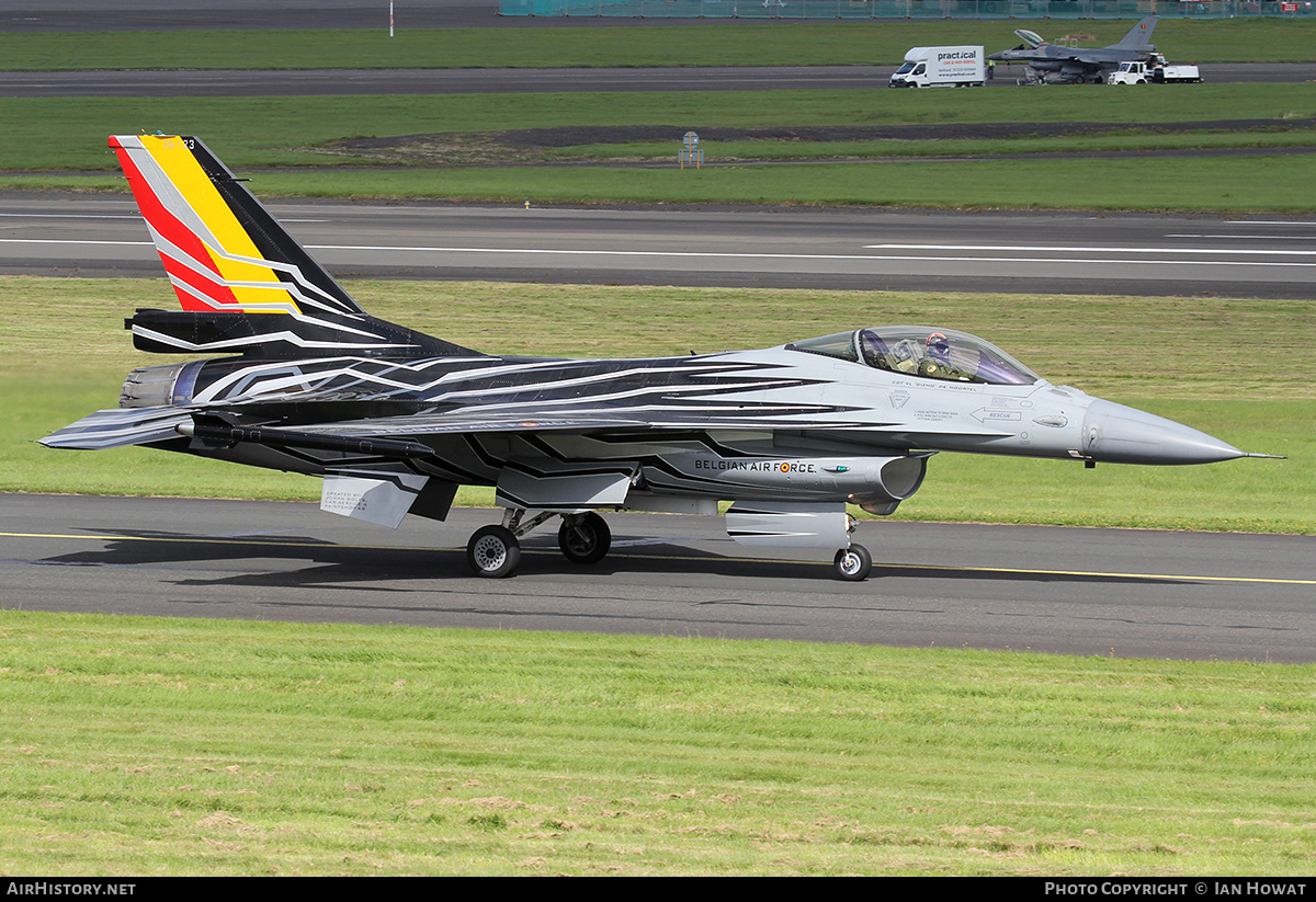 Aircraft Photo of FA-123 | General Dynamics F-16AM Fighting Falcon | Belgium - Air Force | AirHistory.net #177122