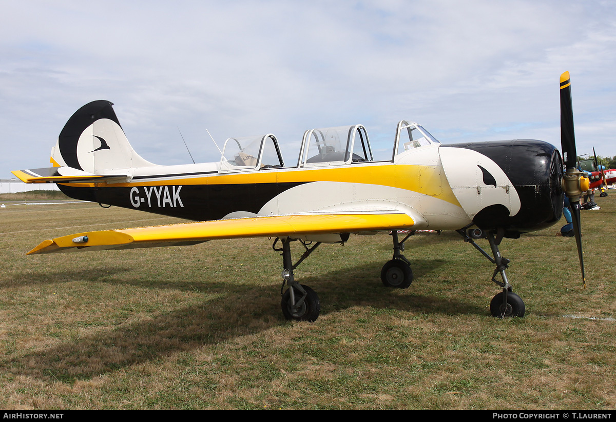 Aircraft Photo of G-YYAK | Yakovlev Yak-52 | AirHistory.net #177128
