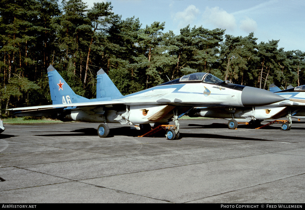 Aircraft Photo of 46 white | Mikoyan-Gurevich MiG-29 (9-12) | Russia - Air Force | AirHistory.net #177133