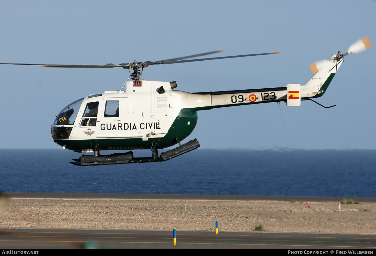 Aircraft Photo of HU15-31 | MBB BO-105CB | Spain - Guardia Civil | AirHistory.net #177137