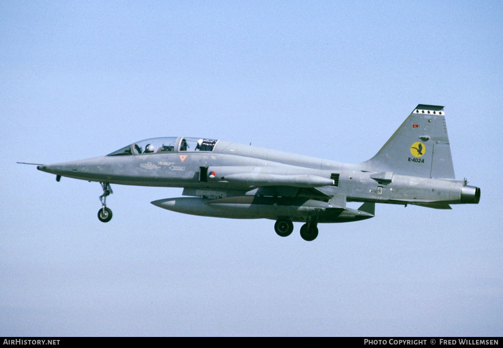 Aircraft Photo of K-4024 | Canadair NF-5B | Netherlands - Air Force | AirHistory.net #177151