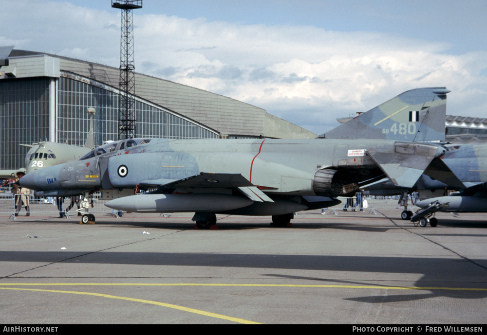 Aircraft Photo of 68-0480 | McDonnell Douglas F-4E Phantom II | Greece - Air Force | AirHistory.net #177157