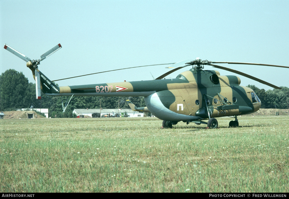 Aircraft Photo of 6207 | Mil Mi-8T | Hungary - Air Force | AirHistory.net #177159