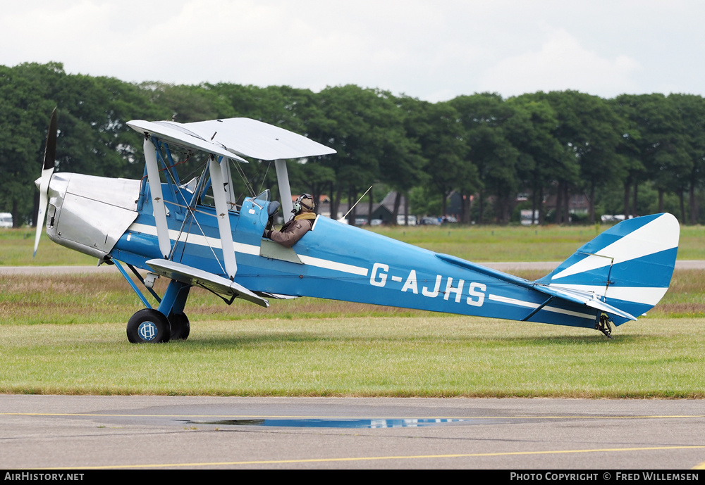 Aircraft Photo of G-AJHS | De Havilland D.H. 82A Tiger Moth II | AirHistory.net #177160