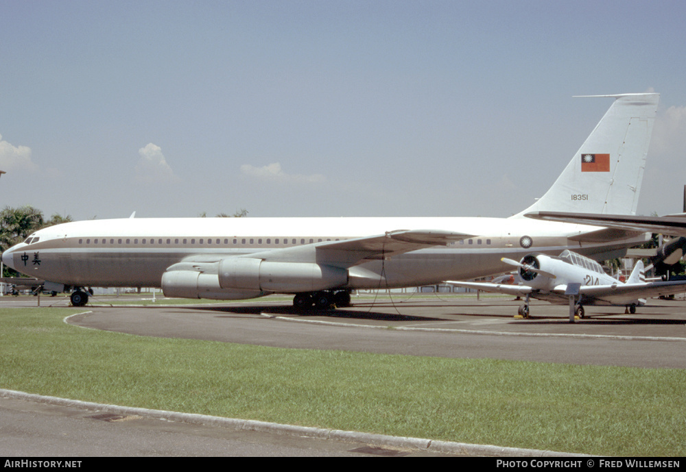 Aircraft Photo of 18351 | Boeing 720-051B | Taiwan - Air Force | AirHistory.net #177166